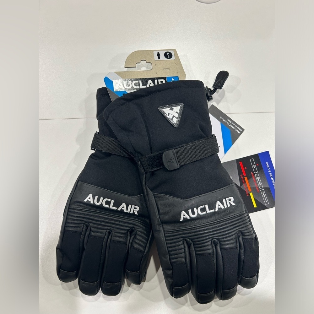 Auclair Men’s Size Small Traverse Ski Gloves Black NWT Ski Snowboard Insulated